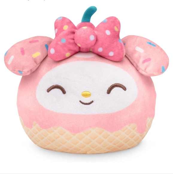 Sanrio Reversible 4" Plushie - My Melody Hello Kitty Kuromi Officially Licensed - Picture 1 of 10